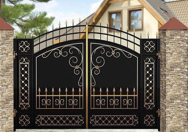 Відсувні ворота з автоматикою